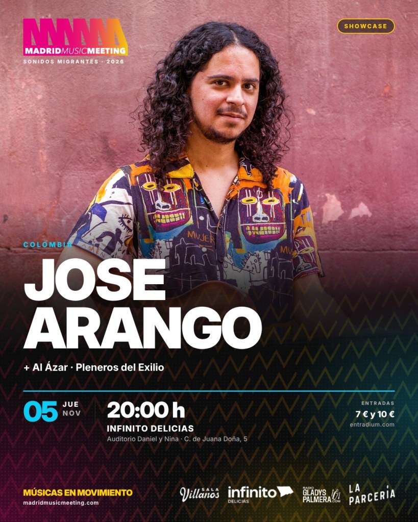 Cartel de Jose Arango · Corriente en Madrid Music Meeting 2026