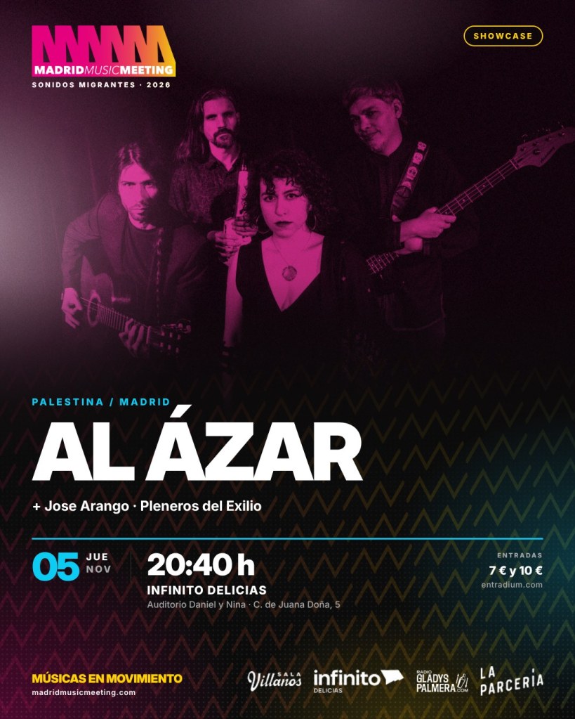 Cartel de Al Ázar en Madrid Music Meeting 2026