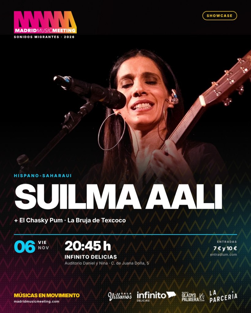 Cartel de Suilma Aali en Madrid Music Meeting 2026